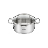 TEFAL Tava DUETTO+ G7194355, nehrđajući čelik, okrugla