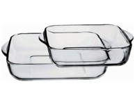 BORCAM Set vatrostalnih posuda, 2/1, 28x28 cm