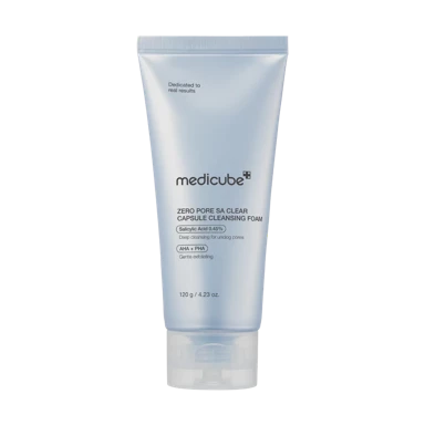 MEDICUBE Pjena za čišćenje lica Zero Pore Clearing Capsule Cleansing Foam, 120 g
