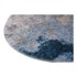 VITAUS Plavo-sivi perivi okrugli tepih ø 80 cm