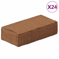 Blokovi od kokosovih vlakana 24 kom 650 g 15,6 kg