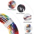 B-STRAP Elastic Nylon 2 remen za Xiaomi Amazfit GTR Mini, blueberry