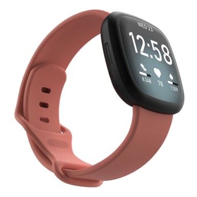 B-STRAP Silicone (Large) remen za Fitbit Versa 3, orange
