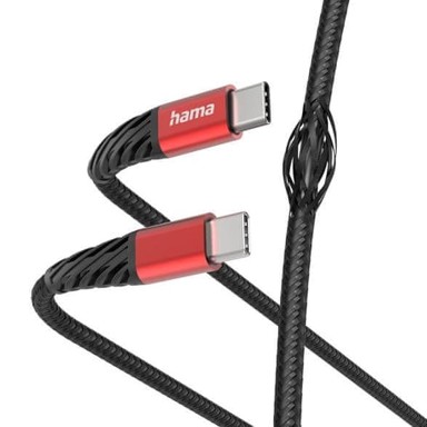 HAMA Extreme USB-C kabel za punjenje i prijenos podataka, 1,5 m