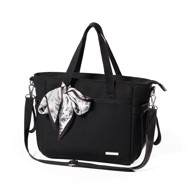 BABYONO Torba Carmen za mame, crna