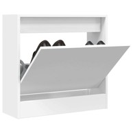 Ormarić za cipele 60 x 21 x 57 cm konstruirano drvo, bijela