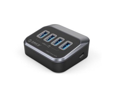 ORICO USB hub M3U3-4A-05, USB-C, 4x USB-A, crni