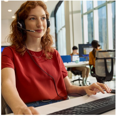 HP Slušalice Poly Mission 625 Stereo USB Wired Headset, žične