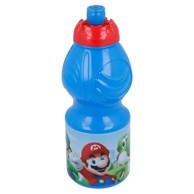 STOR Plastična boca s izljevom Super Mario, 400 ml