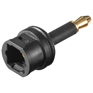 GOOBAY Adapter Toslink–3,5 mm, crni