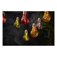 STAR TRADING LED lanac za solarno svjetlo u boji prikladan za eksterijer Glow, dužine 1,9 m