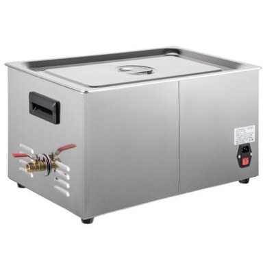 VEVOR Ultrazvučni čistač, 30 L, 21,5x13,5x15 in, dvostruka frekvencija, podesiv