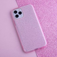 TELFORCEONE Maskica Glitter 3u1 za iPhone 12 / iPhone 12 Pro, roza