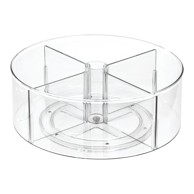 IdSIGN Okrugla prozirna kutija za odlaganje HOME EDIT,