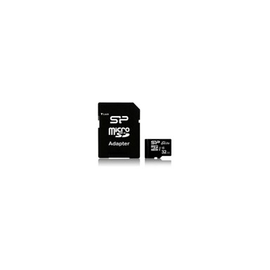 SILICON POWER Memorijska kartica MicroSDHC Elite/Adapter 32GB CL10