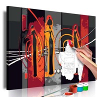 Slika za samostalno slikanje African Women 60x40