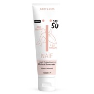 NAÏF Krema za sunčanje za bebe i djecu bez parfema ZF 50, 100 ml