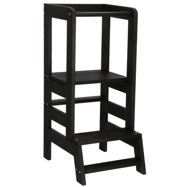 SPRINGOS Pomoćnik za kuhinju za djecu, crni