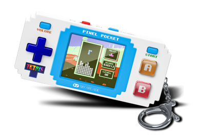 MY ARCADE Igraća konzola Pixel Pocket Tetris Mini Portable Gaming System