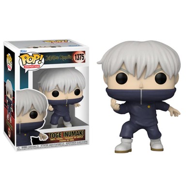 FUNKO POP Figura Jujutsu Kaisen Toge Inumaki, 9 cm