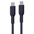AUKEY Kabel USB C na C, CB-SCC101, 100 W, 5 A, 1 m, crni
