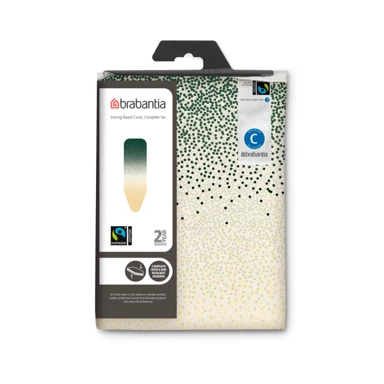 BRABANTIA Navlaka s podlogom za dasku za glačanje C 124x38 cm, narančasta