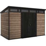 KETER Penthouse vrtna kućica, 11x7, orah-svijetla