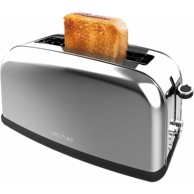 CECOTEC Toster Toastin’ Time 850 Inox Long Lite, 850 W