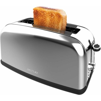CECOTEC Toster Toastin’ Time 850 Inox Long Lite, 850 W