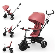 KINDERKRAFT Tricikl Aston 2 Plus, ružičasti