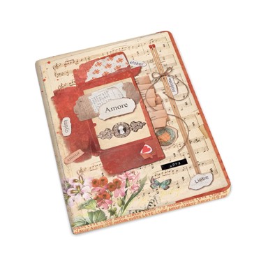 KARTOS A6 Bilježnice u setu 192 stranica 2 kom Love