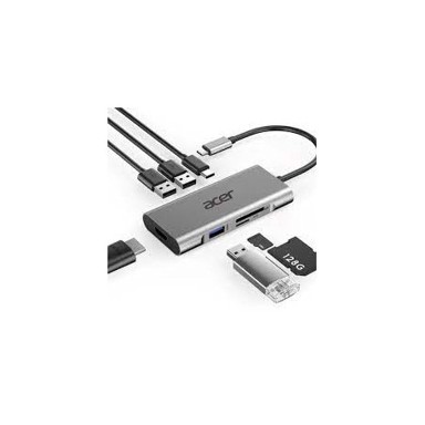 ACER Docking stanica 7in1, USB-C, 1x HDMI, 3x USB