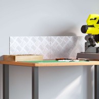 Aluminijski čelični limovi 2 kom 40x20 cm protuklizni