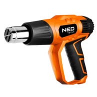 NEO TOOLS Fen na vrući zrak, 2000W, I: 50oC, II: 70-600oC, kofer, zaslon