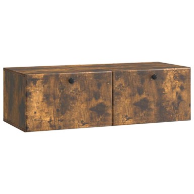 TV ormarić zidni, 98 x 41 x 30 cm, dimljeni hrast