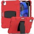 NIKCORP Oklopna maska Apple iPad Pro 12.9, crvena