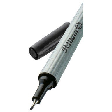 PELIKAN Flomaster 943241, Fineliner 96F, 0,4 mm, crni