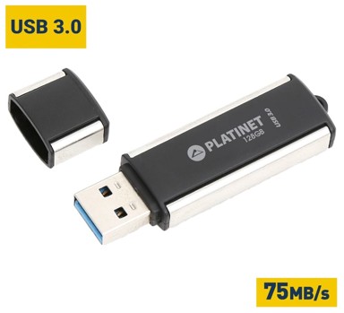 PLATINET USB stick X-Depo, 128 GB