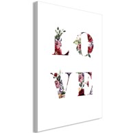 Slika Love in Flowers Vertical 80x120