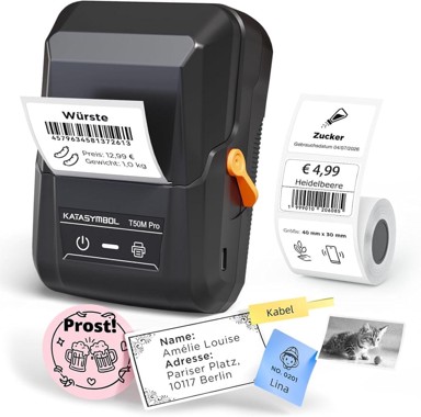SUPVAN T50 m Pro bluetooth etiketirač s 1 širokom vrpcom