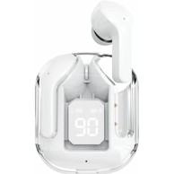 ADDA Bežične TWS slušalice TWS-003-WH Crystal, in-ear, Bluetooth 5.1, bijele