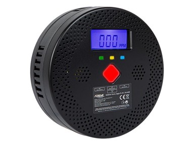 BLOW TC30 Wi-Fi Tuya detektor ugljikova monoksida i plina, crni