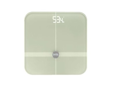 LAICA Pametna vaga PS7020, digitalna, 180 kg, BT, vaga koja mjeri kompoziciju tijela, bijela