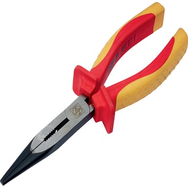 LUX TOOLS Produžena ravna kliješta RAVNA 200 mm VDE