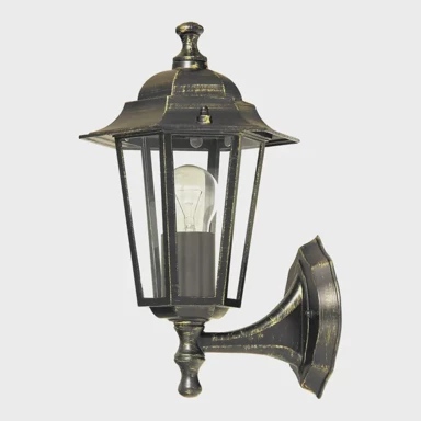 Vanjska zidna svjetiljka, E27, 1x max 60W, IP43, Velence, RA8234, antik zlato