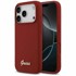GUESS Maskica MagSafe s metalnim logom i natpisom (GUHMP17XSMBSLM) za iPhone 17 Pro Max, magenta