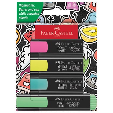 FABER-CASTELL Signir 1-5mm 46 Graffiti kart.kutija 254690/4boje blister