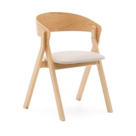KAVE HOME Blagovaonska stolica u prirodnoj boji Godia