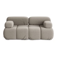 MAKAMII Bež baršunasti sofa 190 cm Lokua, 190x96x70,05 cm