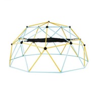 VEVOR Geometrijska kupola za penjanje s visećom mrežom i ljuljačkom, 305 x 305 x 152,5 cm